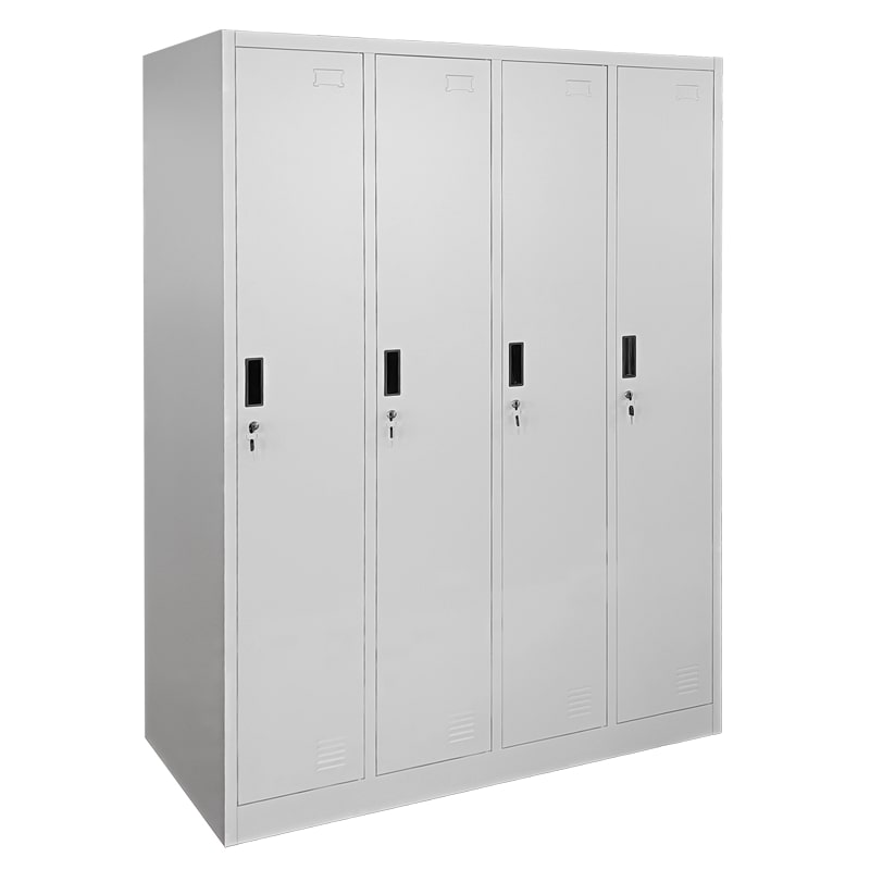 Метален гардероб Carmen CR-1242-4 сив